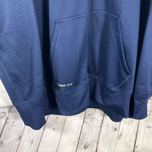 Los Angeles Chargers NFL On Field Therma Fit  Full Zip Hoodie Sweatshirt XXL - Picture 2 of 11